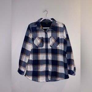 RealTree | Blue Plaid Shacket